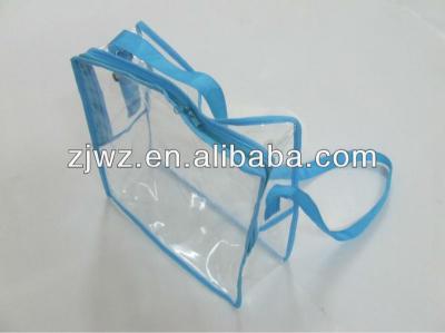 China High Quality Security Vinyl PVC Cosmetic Packaging Bag for sale