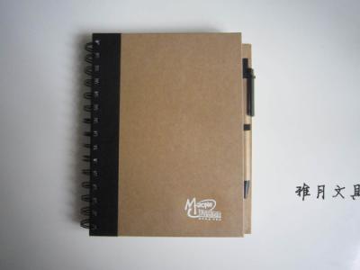 China Exercise printed booknote for promotion with pen and spiral and notepads for sale