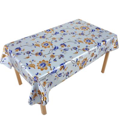 China High Quality Oilproof Mantel Plastic Table Clothes In Roll for sale