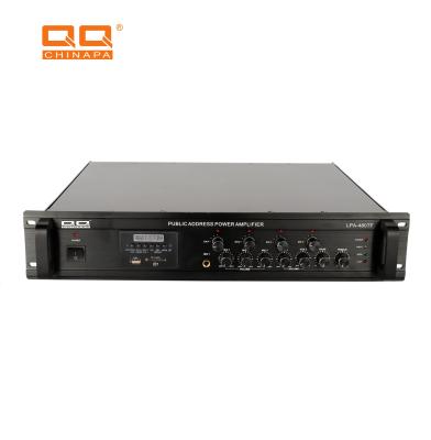 China Perfect QQCHINAPA 60W Sound Mixer Amplifiers PA Audio System For Home Theater, Church for sale