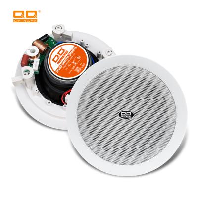 China Video Game QQCHINAPA OEM/ODM Coaxial Passive In Ceiling Mount Speaker PA System for sale