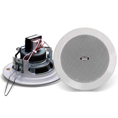 China Inch Mini Ceiling Speaker , Guangzhou Bathroom Ceiling Wireless 2.5 Speaker for sale