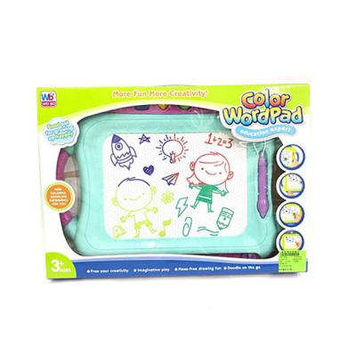 China Plastic Education Color Graffiti WordPad Magnetic Drawing Board Wordpad For Kids for sale