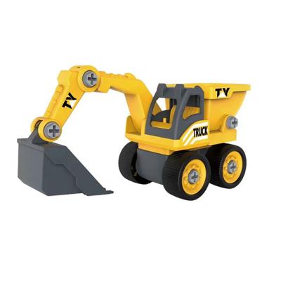 China Friction Toy Detachable Engineering Vehicles (Excavator Trucks) for sale