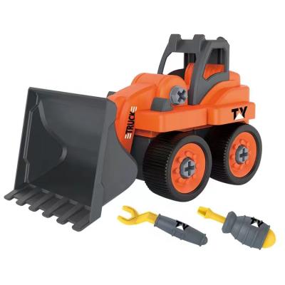 China Diecast Detachable Toy Engineering Vehicles (DIY Assembly Bulldozer Trucks) for sale