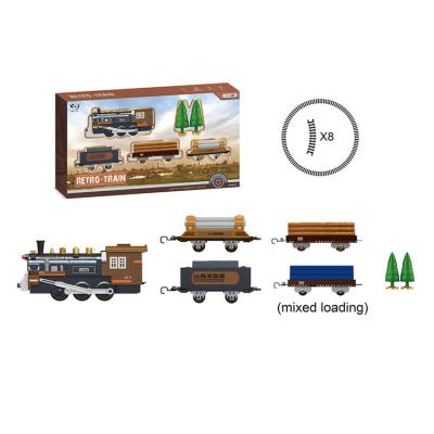 China Multifunctional Toy Children Boy car gift train electric car high-speed rail classic small track intelligent train for sale