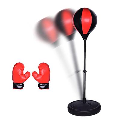 China Fast Speed ​​Boxing Speed ​​Ball For Kids Bodybuilding Expander Reflex Punch Balls Boxing Sandbag With Stand Reflex Sandbags for sale