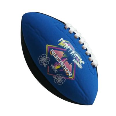 China Customized Logo Printing Neoprene Training Machine Sewn OEM Soccer American Football Beach Ball Factory Price Good Quality Training Rugby for sale