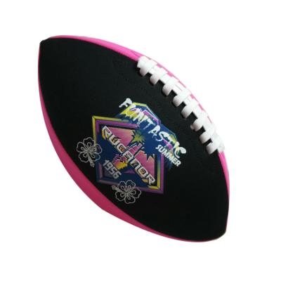 China Beach Ball Neoprene Training Machine Stitched Football Factory Price Hot Selling Inflatable Whole Gift Rugby Training American Football for sale