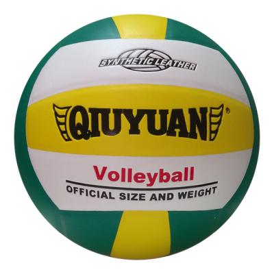 Китай Training Or Real Game OEM Design PU Thermal Bonded Traditional Laminated Volleyball 18 Panels Logo Customized Volleyball For Training Game Volleyball продается