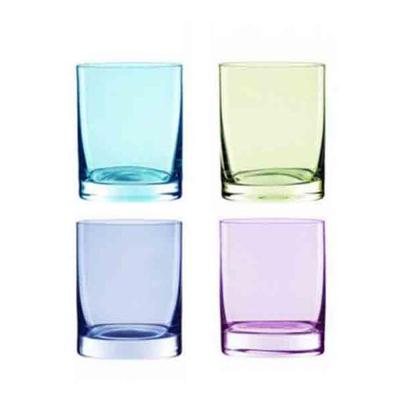 China Country high quality factory machine made wholesale home bar tableware customized colored drink glass for sale