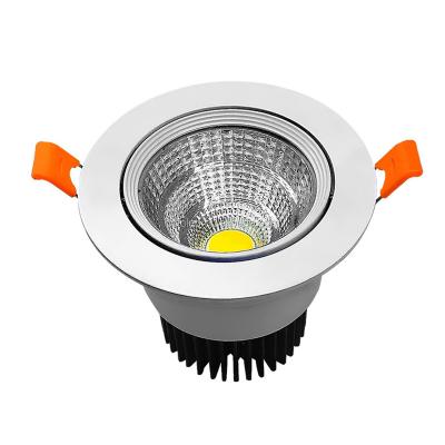 China Embeded 3W 5W 7W 9W 12W 20W 30W 40W recessed downlight 95mm cut out led light downlight for sale