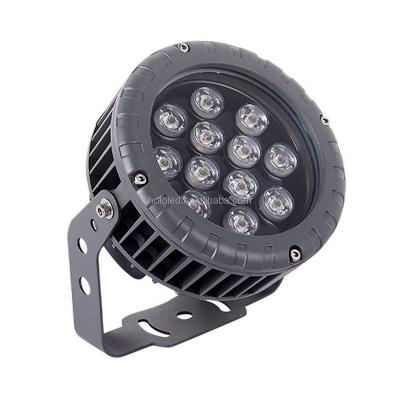 China IP65 12W LANDSCAPE Garden Spotlight LED Project Light Waterproof Outdoor Led Dmx RGB Flood Light for sale