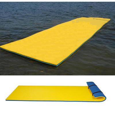 China 2019 High Buoyancy Best Selling Amazon Foam Soft Pool Baby Floating Water Mat for sale