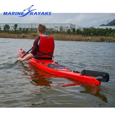 China Professional Outdoor Tour Sit In Kayak Racing Sea Kayak For Traveling Europe Hot Long Time for sale