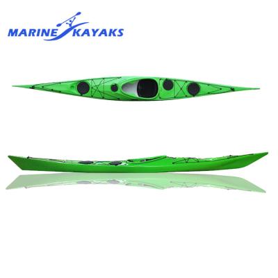 China Outdoor Tour Team New Design Length 540Cm Liker Professional Sea Kayak For Single Person for sale