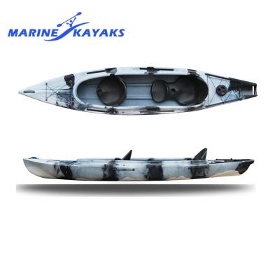 China Warter Sports MARS EXPO factory price double seat sit on top rotomolded kayak for sale