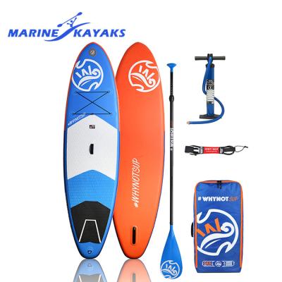 China 2019 Wholesale New Yoga Style 10' Epoxy SUP 2 Board Inflatable Paddleboard for sale