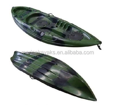 China Polythylene Single Kayak Sun Plastic Fishing Angler for sale