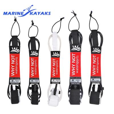 China Durable 2019 Custom Amazon Top Selling Strong Swivelv Bodyboard Double Leash For Boarding Surfing for sale