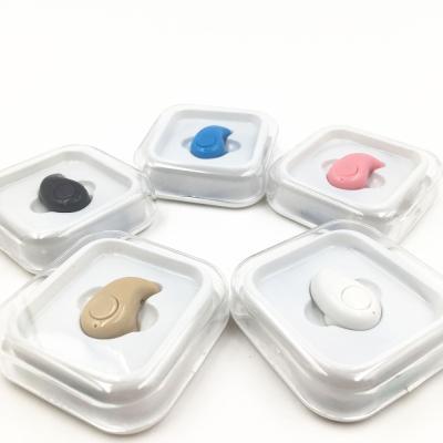 China Single Earphone With Box S530 Mini Style BT Charging Earphone Wireless In Ear Handsfree Headsets for sale