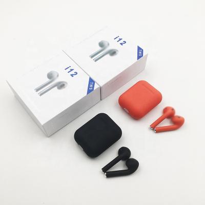 China High Quality Auto Pairing Wireless Noise i12 TWS i11 i10 i9s i7s V5.0 Matte Sport Red BT Earbuds Wireless Earbuds for sale