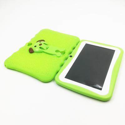 China Anti-dust Kids Gift TAG 4 Colors In Stock WIFI Kids 7inch Educational Tablet PC With Protect Stand for sale