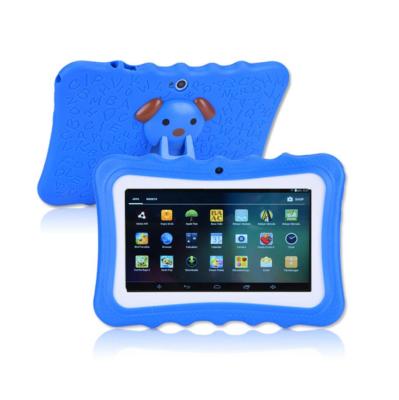 China Factory android4.4 kids smart tablet pc 7 inch educational tag wifi kids tablet pc 512MB android for sale