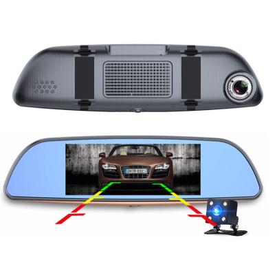 China NIGHT VISION 7inch rear view mirror 3g gps BT wifi car rear view camera support android for sale