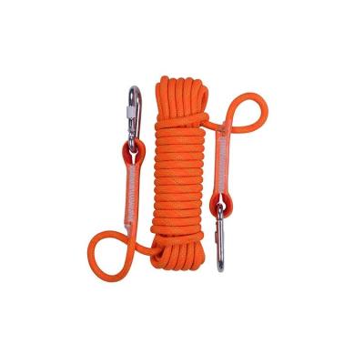 China High Quality Abrasion Resistant OEM Customized Rescue Rope Knotted Climbing Rope for sale