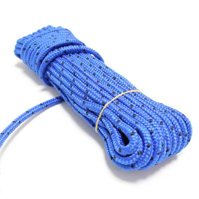 China Lightweight Wholesale Anchor Line Double Braid Color Nylon Anchor Rope For Mooring for sale