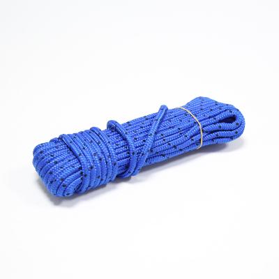 China Boat Rope Marine Rope Part Double Braided Lightweight Nylon Yacht Rope 4mm for sale