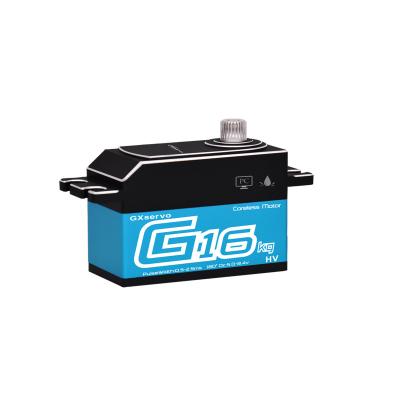 China Vehicles & Full Motor Remote Control Servo GXservo Coreless Digital Toys Low Profile HT 5V-8.4V Metal Case for 1/10 1/12 RC Drift Car Boat Airplane for sale