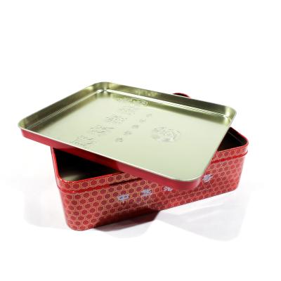 China Recycled Materials Factory Manufacture Various Tin Box Cans Luxury Tin Box Metal Food Box for sale