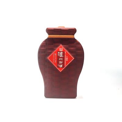 China New Materials Product Pottery Altar 0.25mm-0.28mm Recycled Tinplate Tin Wine Box for sale