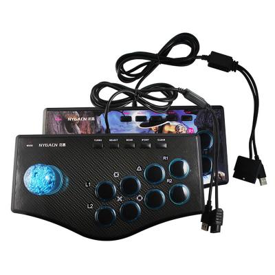 China Android 2022 Newest USB Wired Gaming Arcade Stick Joystick PS3 Game Controller For Switch PC and Smart Projector for sale