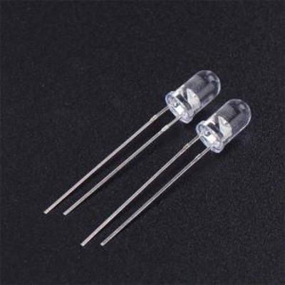 China Single 3V 8000Mcd LED Diodes Max Forward Voltage 2.5V 20mA 5mm Max Forward Current Green Diodes for sale