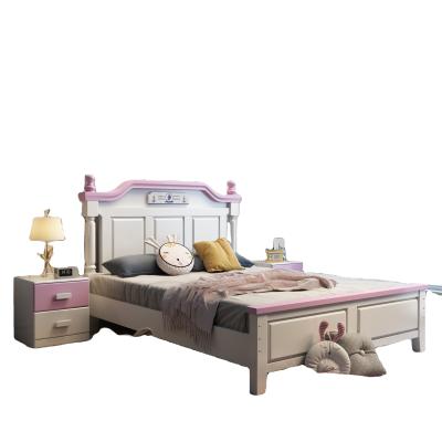 China Factory supply quality guarantee direct beedroom furniture solid wood children's bed easy to fall asleep for sale