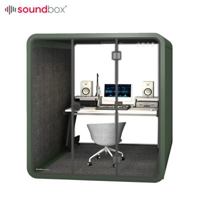 China Vocal Recording Booth Booth (Other) Soundproof Soundproof Adjustable Resonance Box Noise Reduction For Recording Studio Environment Quite for sale