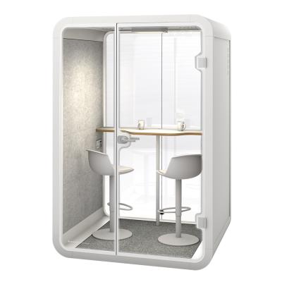 China Luxury Movable Soundproof Booth Pods Office Sound Insulation Booth Office Booth Soundproof Pod for sale