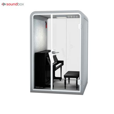 China Modern Wholesale British Music Practice Recording Singing Soundproof Booth for sale