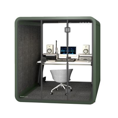 China Modern Office Pod Soundproofing Recording Studio Acoustic Booth For Sale Silent Booth Soundproof Booth for sale