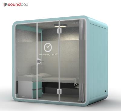 China Portable Silence Medical Cabin Soundproof Cabin For Hospital D1536*W2400*H2300mm for sale