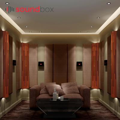 China Eco-friendly Diffusion Eco-friendly Wooden Sound Panel Modern Sound Box Muffler Solid Wood Decorative Acoustic Diffuser for sale