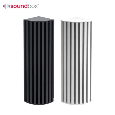 China Reflective Corner Bass Trap Wooden Sound Deadening Panels Modern Acoustic Multi Color Sound Diffuser Diffusion for sale