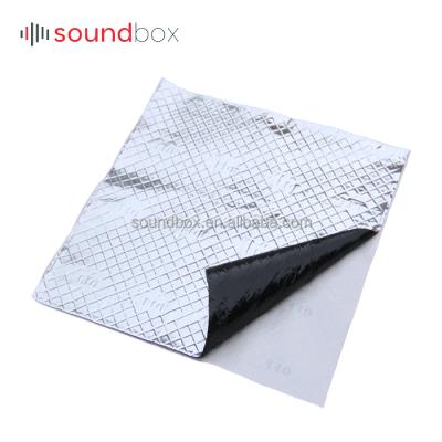 China High Density Damping Sound Insulation Felt Self Adhesive Noise Insulation Felt Soundproof Board For Club, Bar, KTV for sale