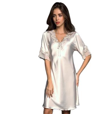 China Wholesale luxury QUICK DRY satin silk nightgown women two piece pj pajamas sets silk pajamas for sale