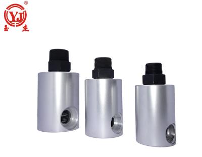 China Aluminum Body 100 Series ROTOFLUID High Speed ​​Low Torque Vacuum Rotary Joint Single Flow Union For Air for sale