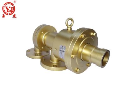 China Calendar ; Extrude; Three Way High Temperature Mix Mill Heat Transfer Oil Seal Carbon Flange Rotary Joint Union for sale