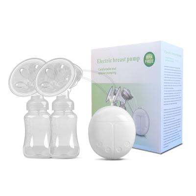 China BPA Free Premium Breast Pump White Electric Bottle Milk Extractor With Latex Free For Home Use for sale